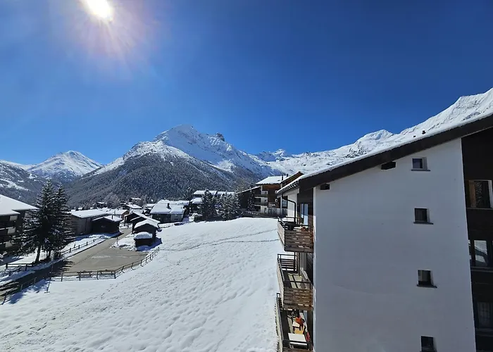 Sonnhuesli Dachwohnung Daire Saas Fee